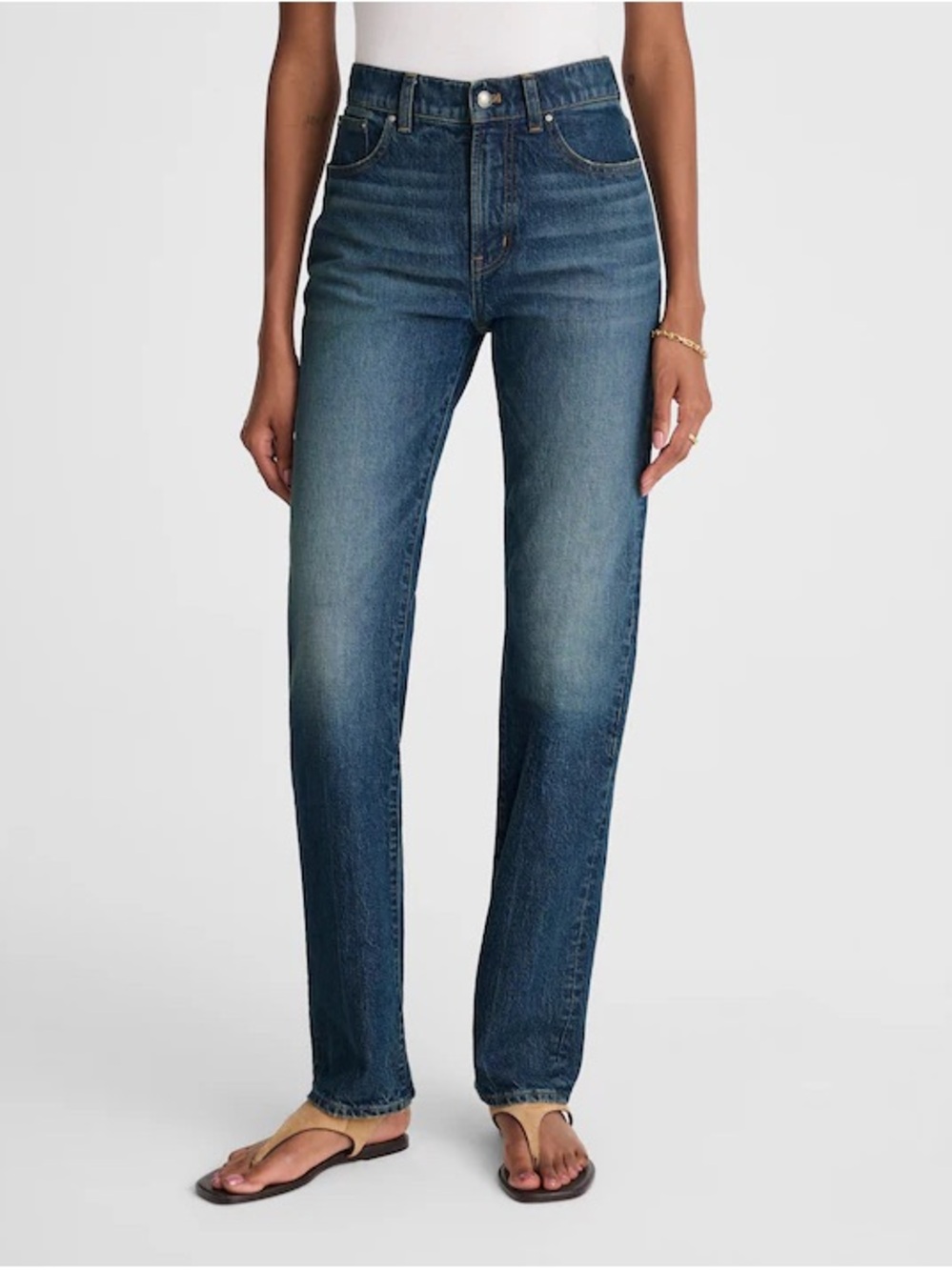 Madewell The Longline Straight Jean Size 26